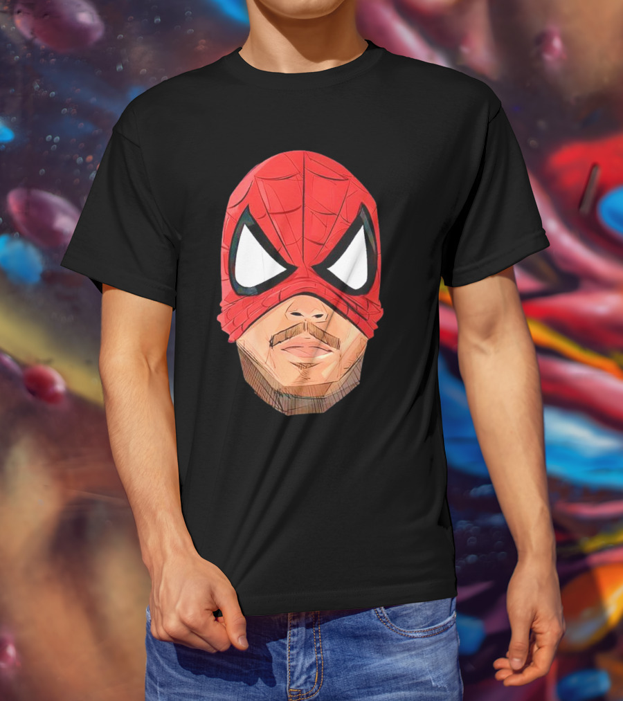 Devin Booker Spiderman Mask Character T-Shirt