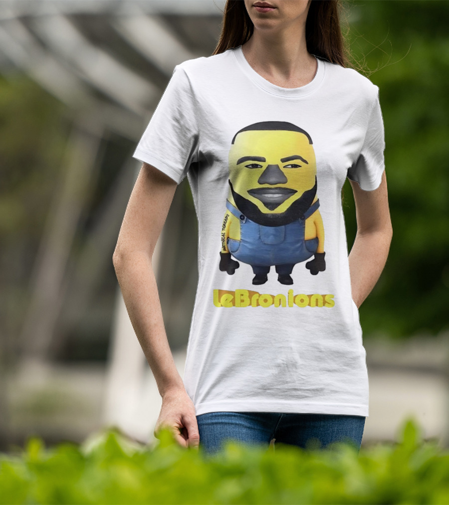 LeBronions Minion X LeBron James Meme T-Shirt