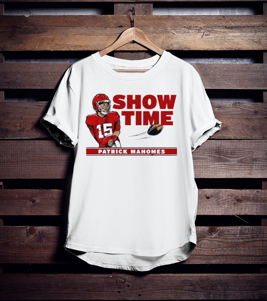 Patrick Mahomes Showtime Kansas City Chiefs Behind The Back T-Shirt