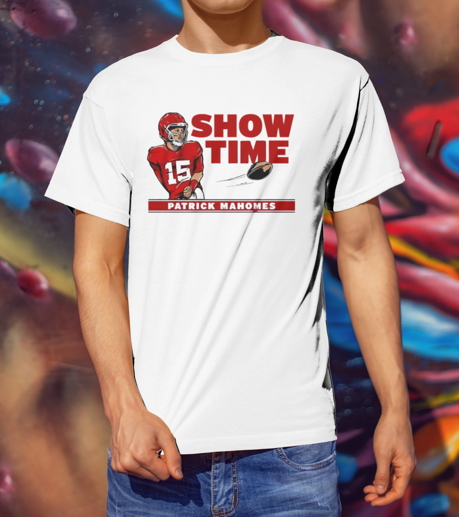 Patrick Mahomes Showtime Kansas City Chiefs Behind The Back T-Shirt