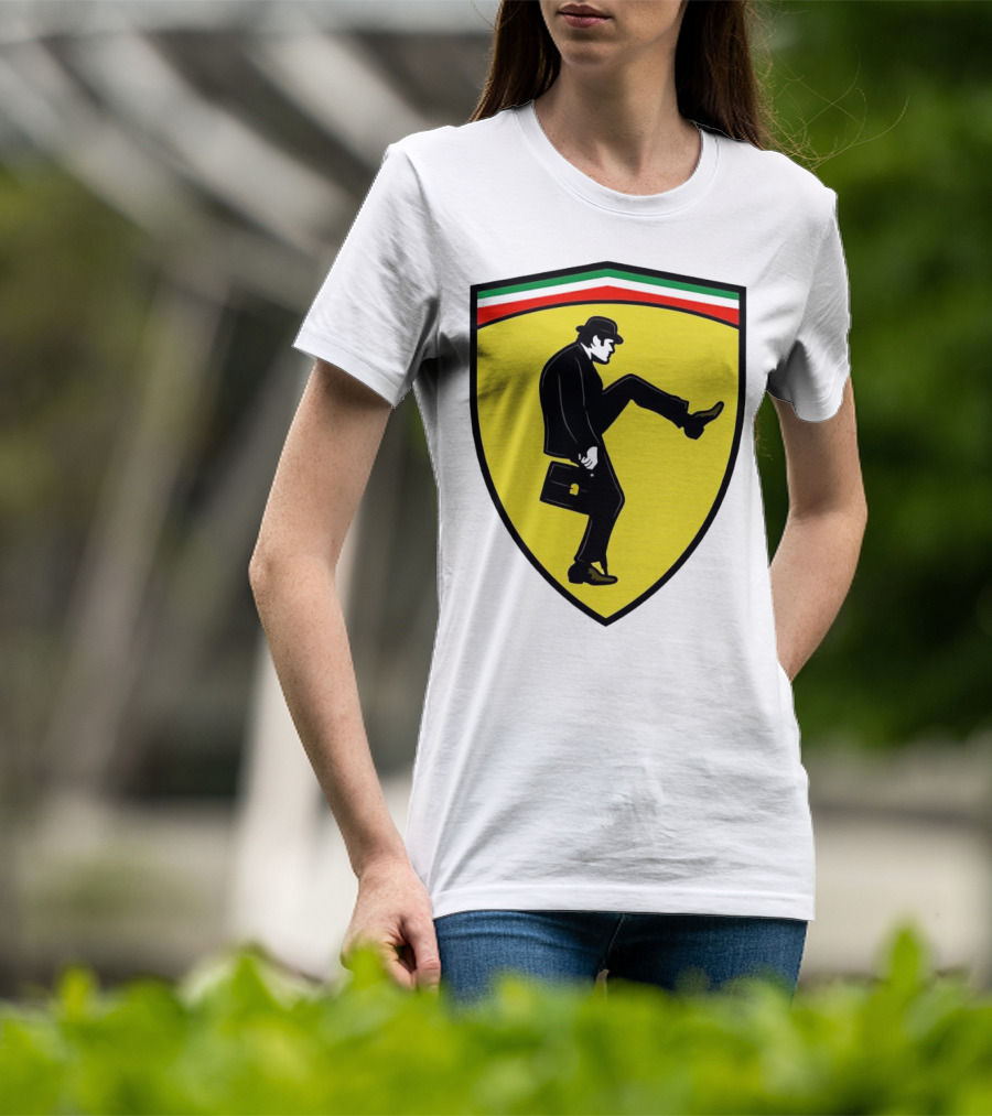 Ministry Of Silly Walks Monty Python Ferrari T-Shirt