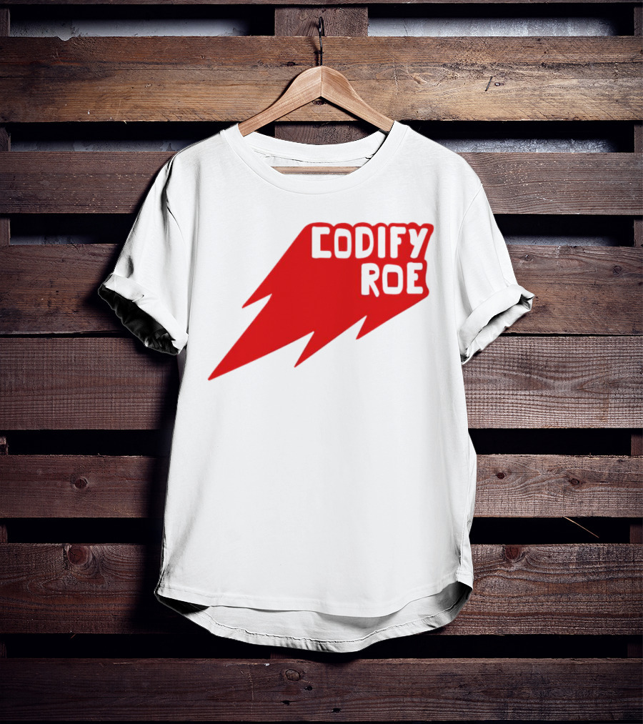 Codify Roe Red Lightning Bolt T-Shirt