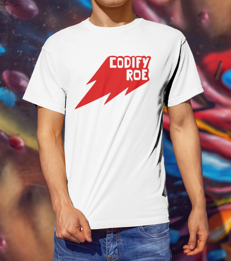 Codify Roe Red Lightning Bolt T-Shirt