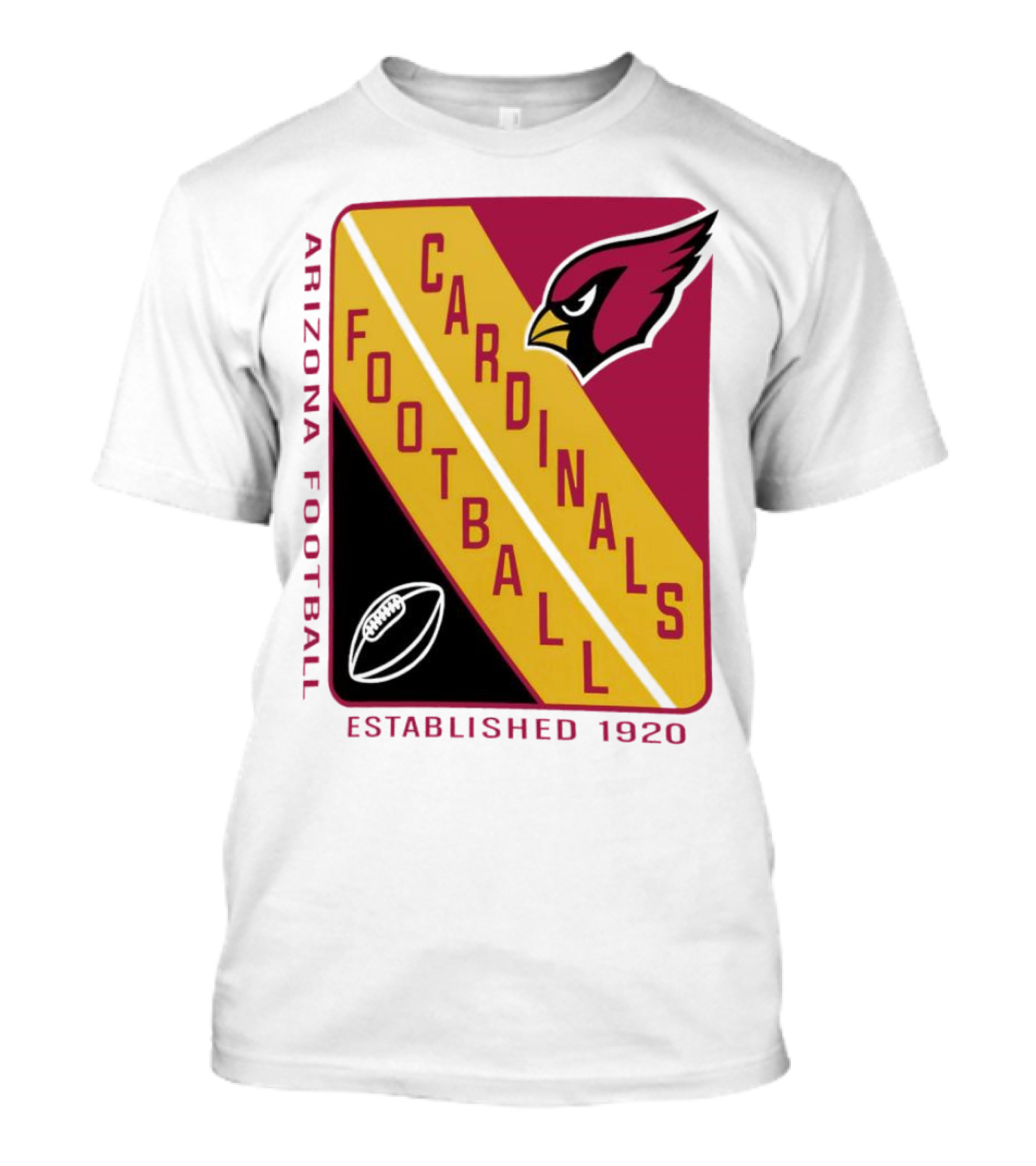 Arizona Cardinals Football Established 1920 Starter Shield T-Shirt