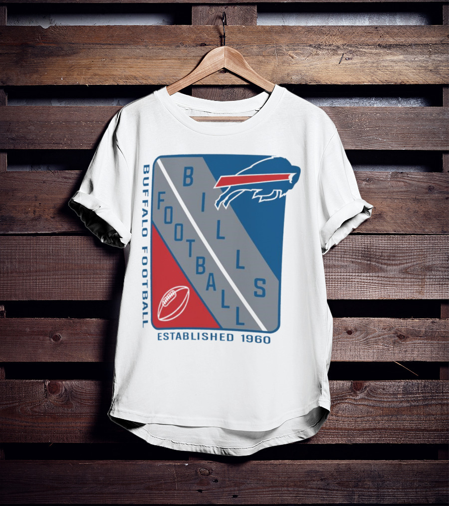 Buffalo Bills Football Established 1960 Shield T-Shirt