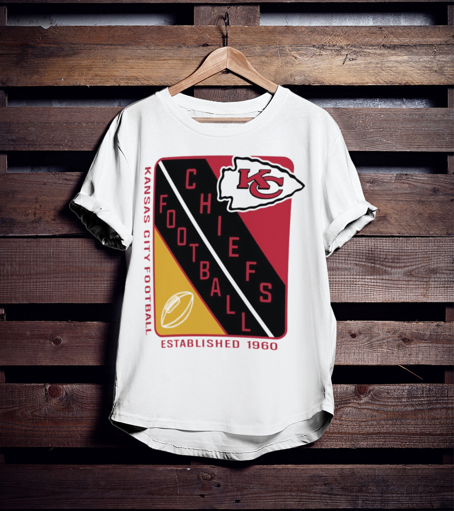Kansas City Chiefs Football Established 1960 KC T-Shirt