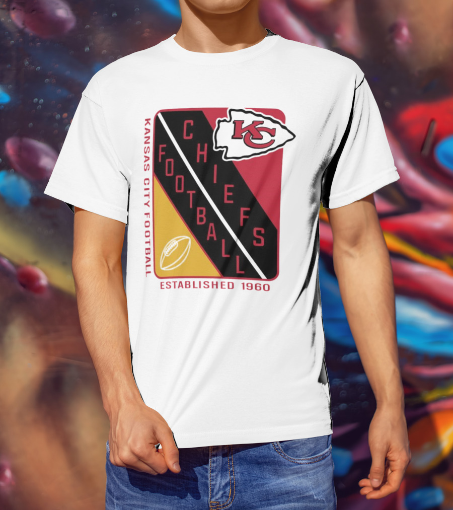 Kansas City Chiefs Football Established 1960 KC T-Shirt