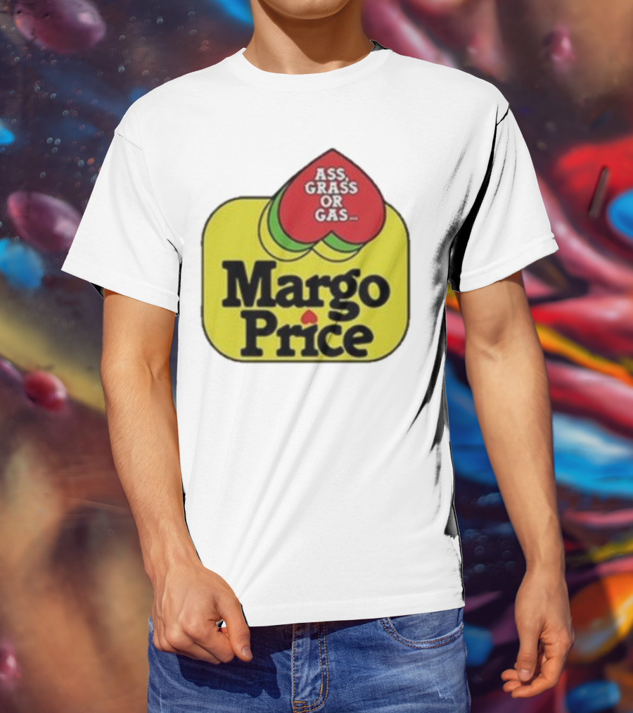 Margo Price Ass Grass Or Gas Playing Cards T-Shirt