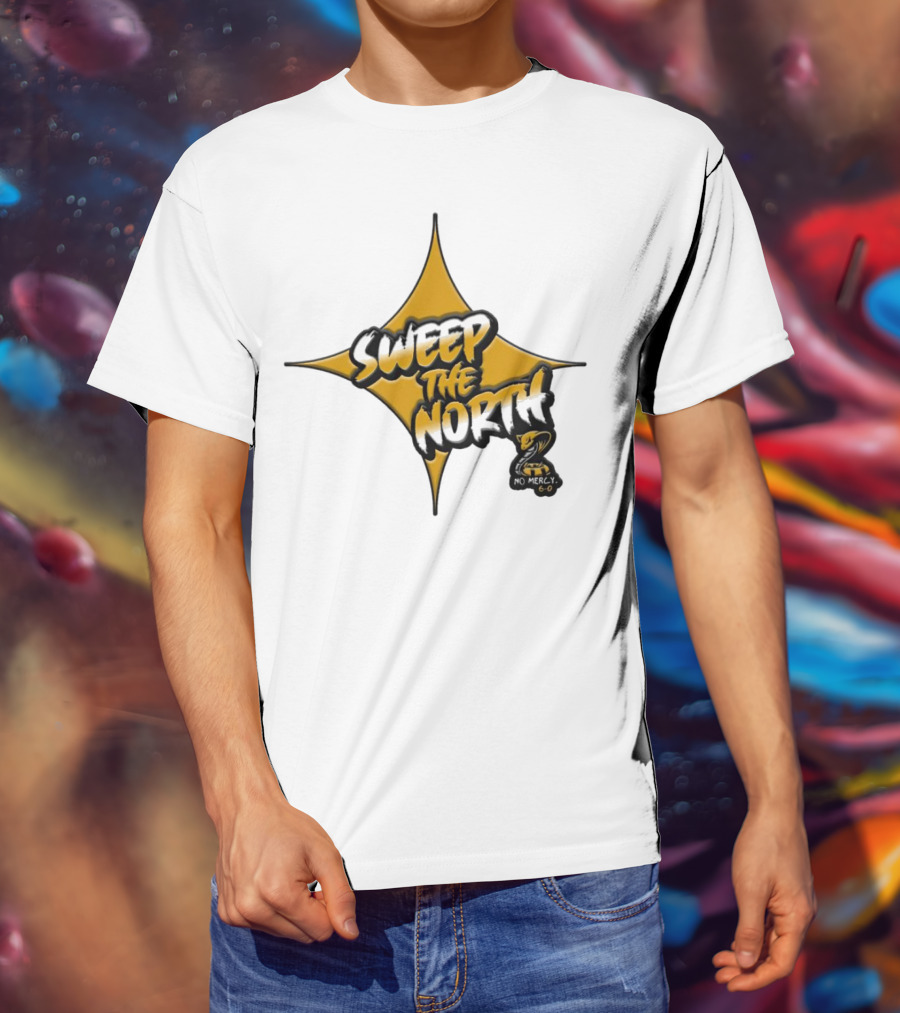 Pittsburgh Steelers Sweep The North 6-0 No Mercy Star T-Shirt