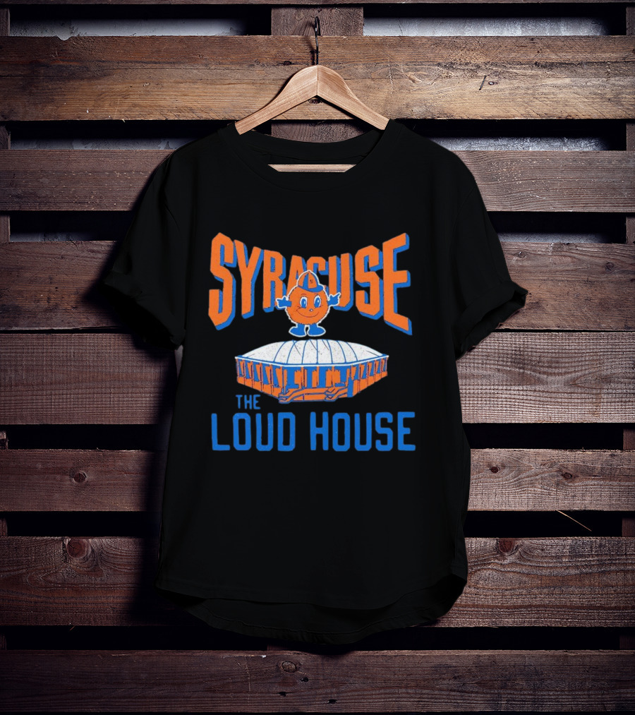Syracuse Orange Otto The Mascot Loud House Stadium T-Shirt