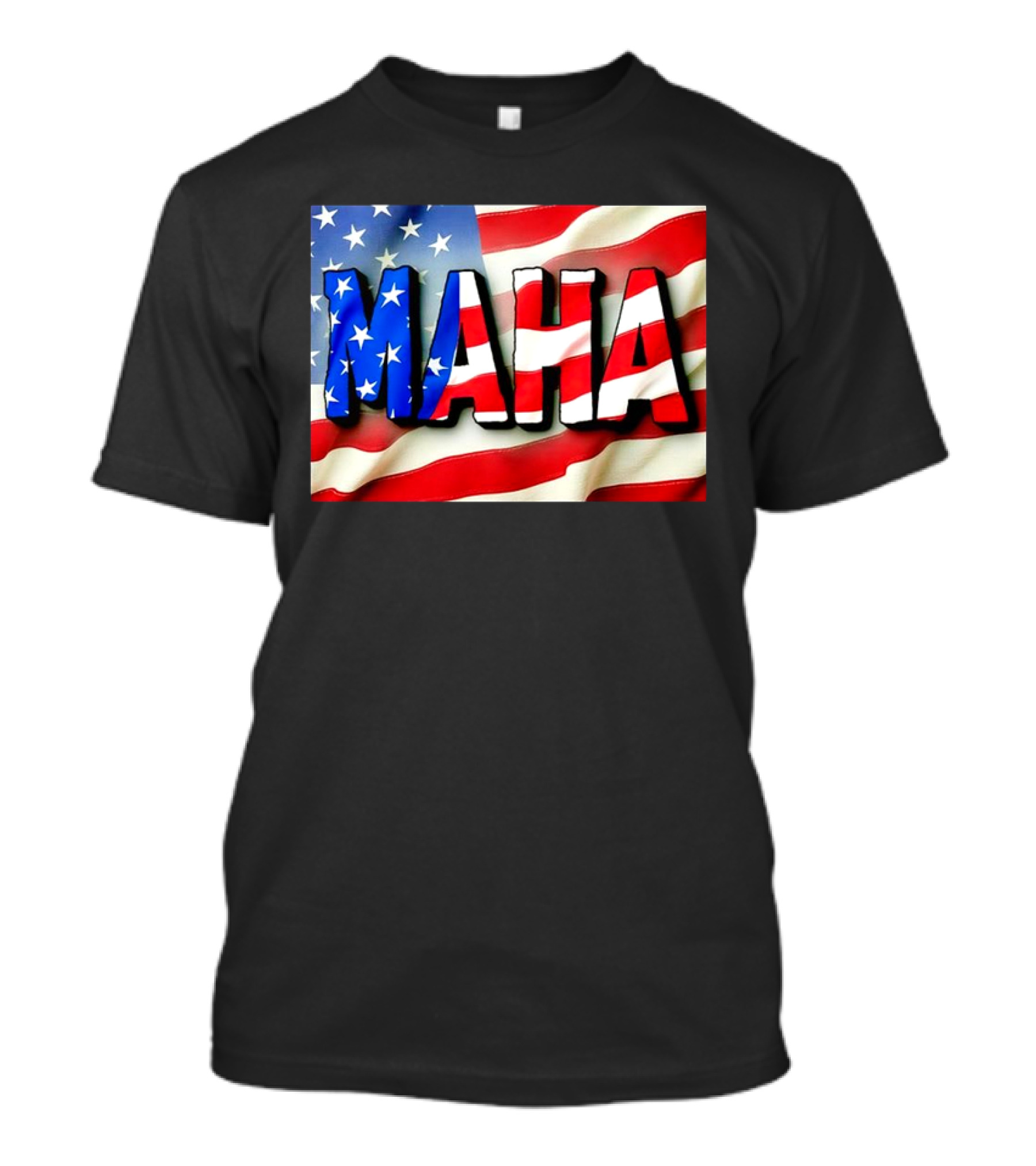 MAHA American Flag USA Patriotic Banner T-Shirt