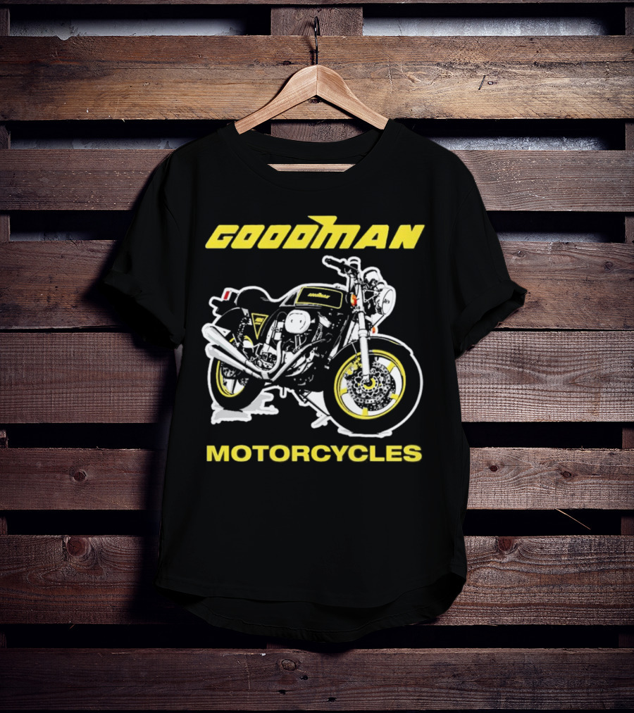 GOODMAN MOTORCYCLES CLASSIC VINTAGE BIKE T-Shirt