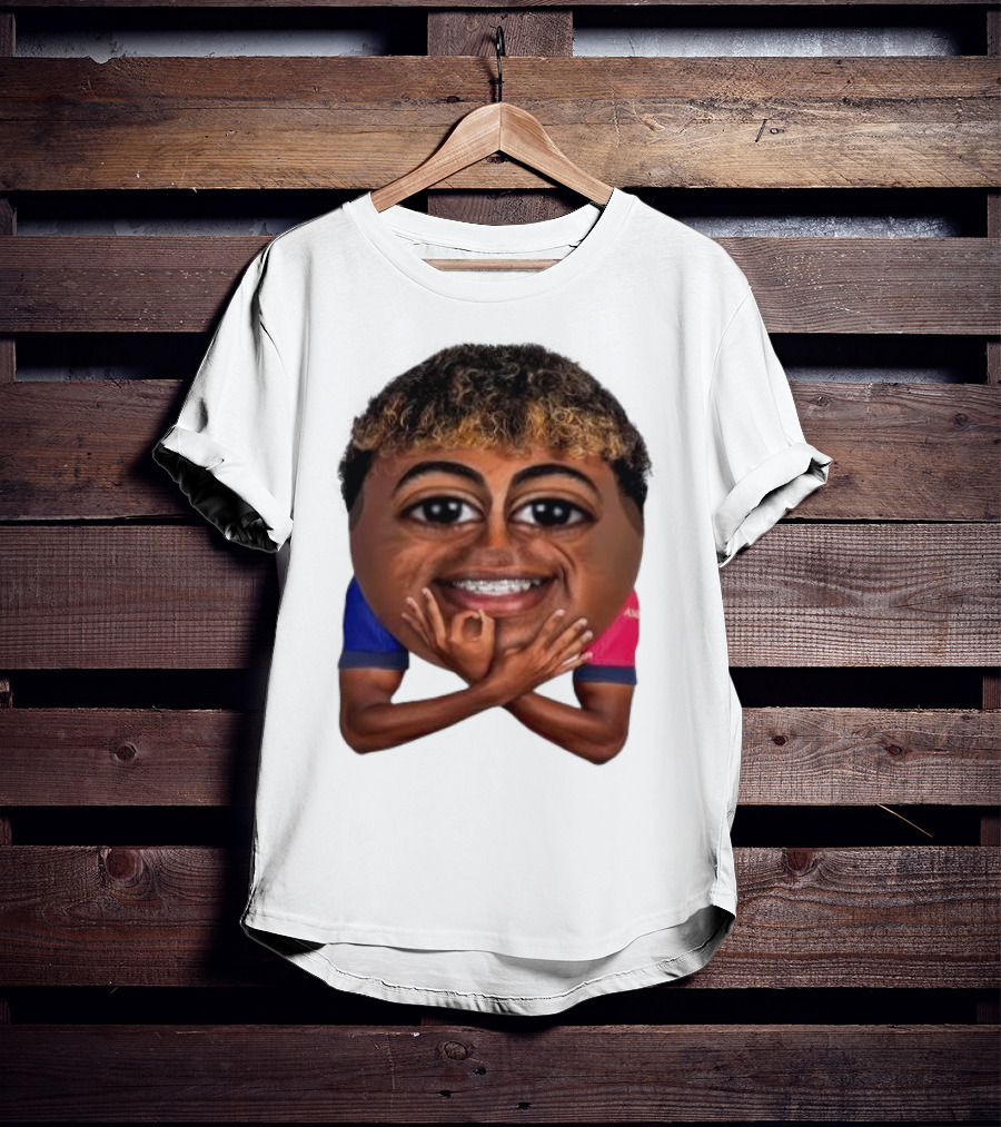 FC Barcelona Lamine Yamal Meme Big Head Funny Soccer Player T-Shirt