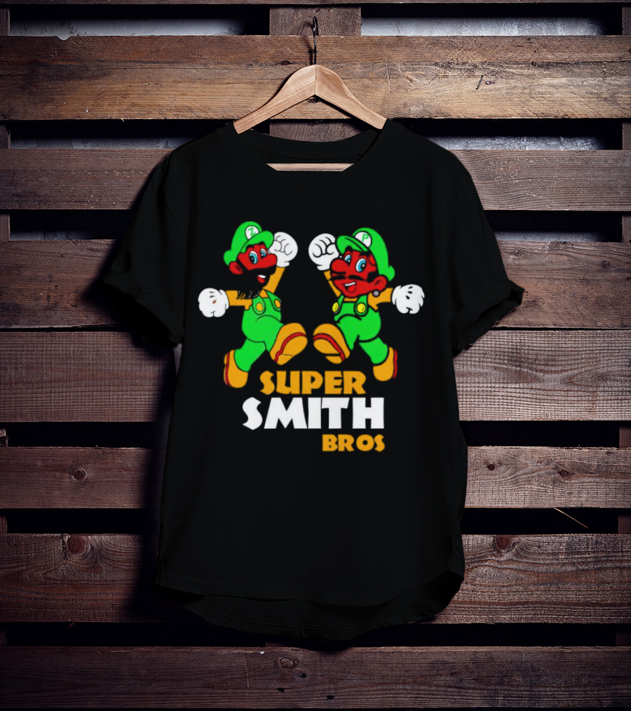 Super Smith Bros Mario Luigi T-Shirt