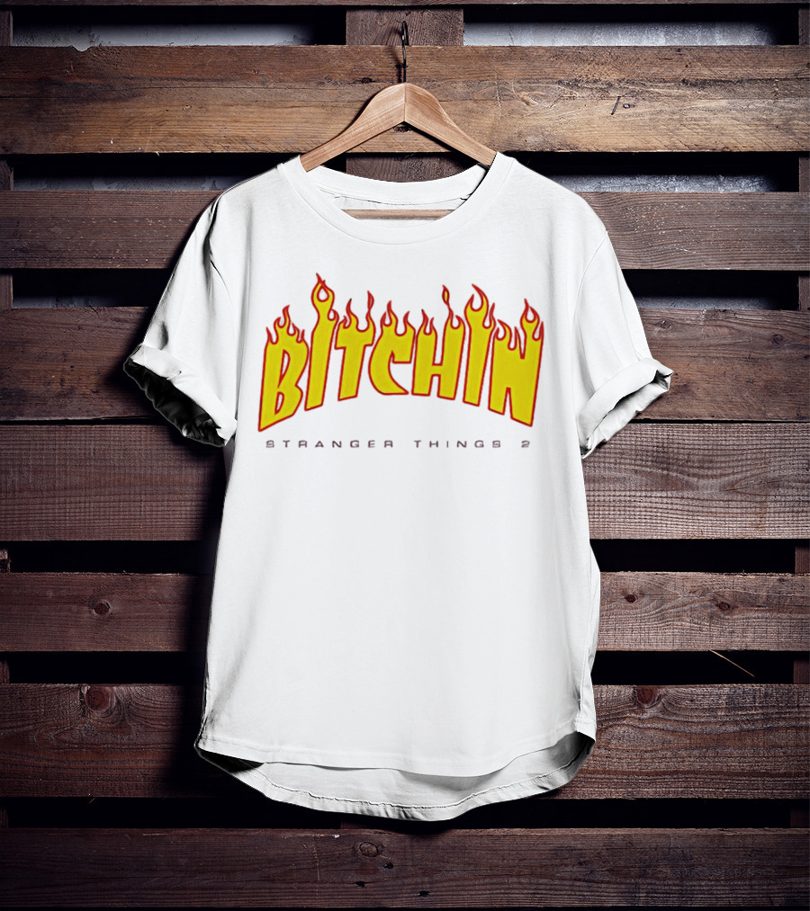 Bitchin Stranger Things 2 Flame T-Shirt