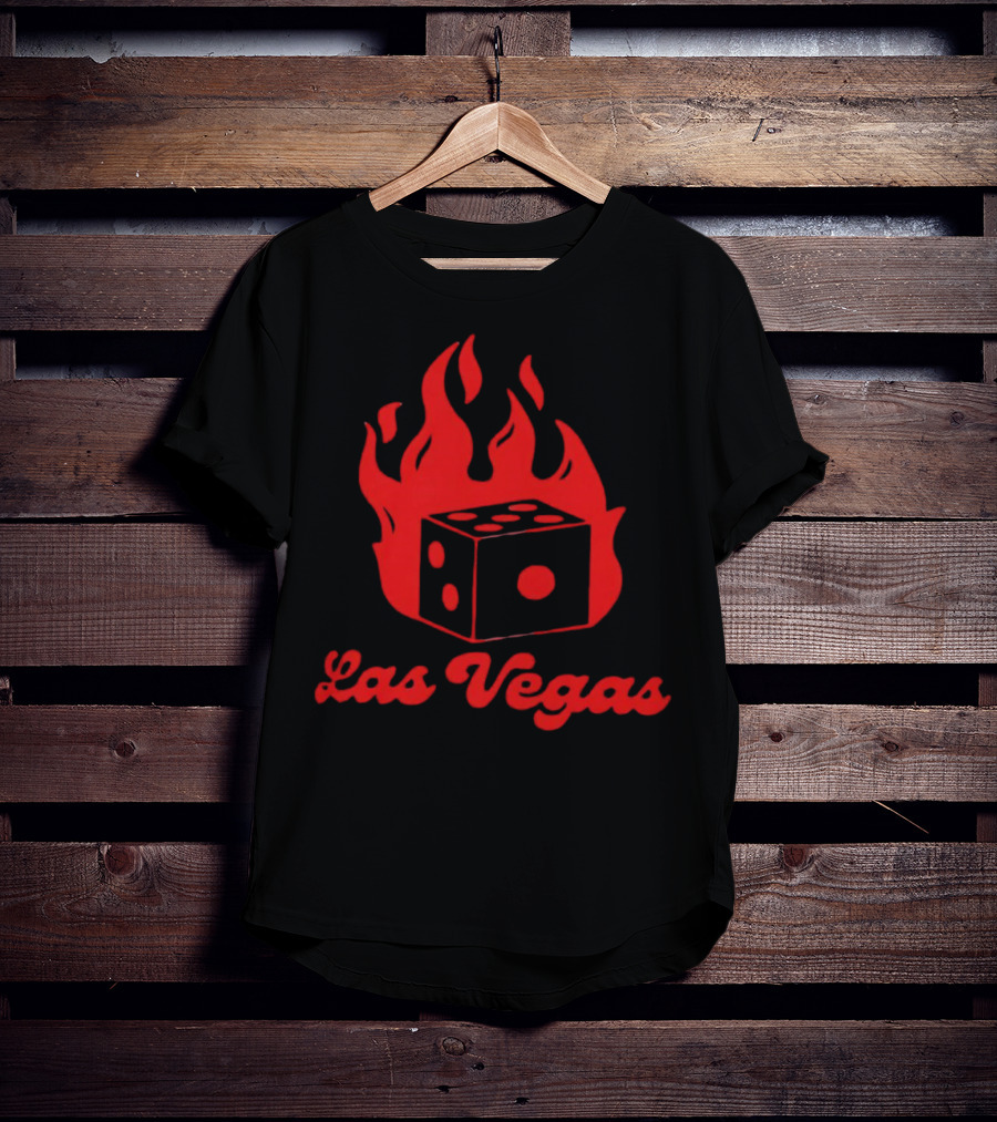 Las Vegas Dice On Fire T-Shirt