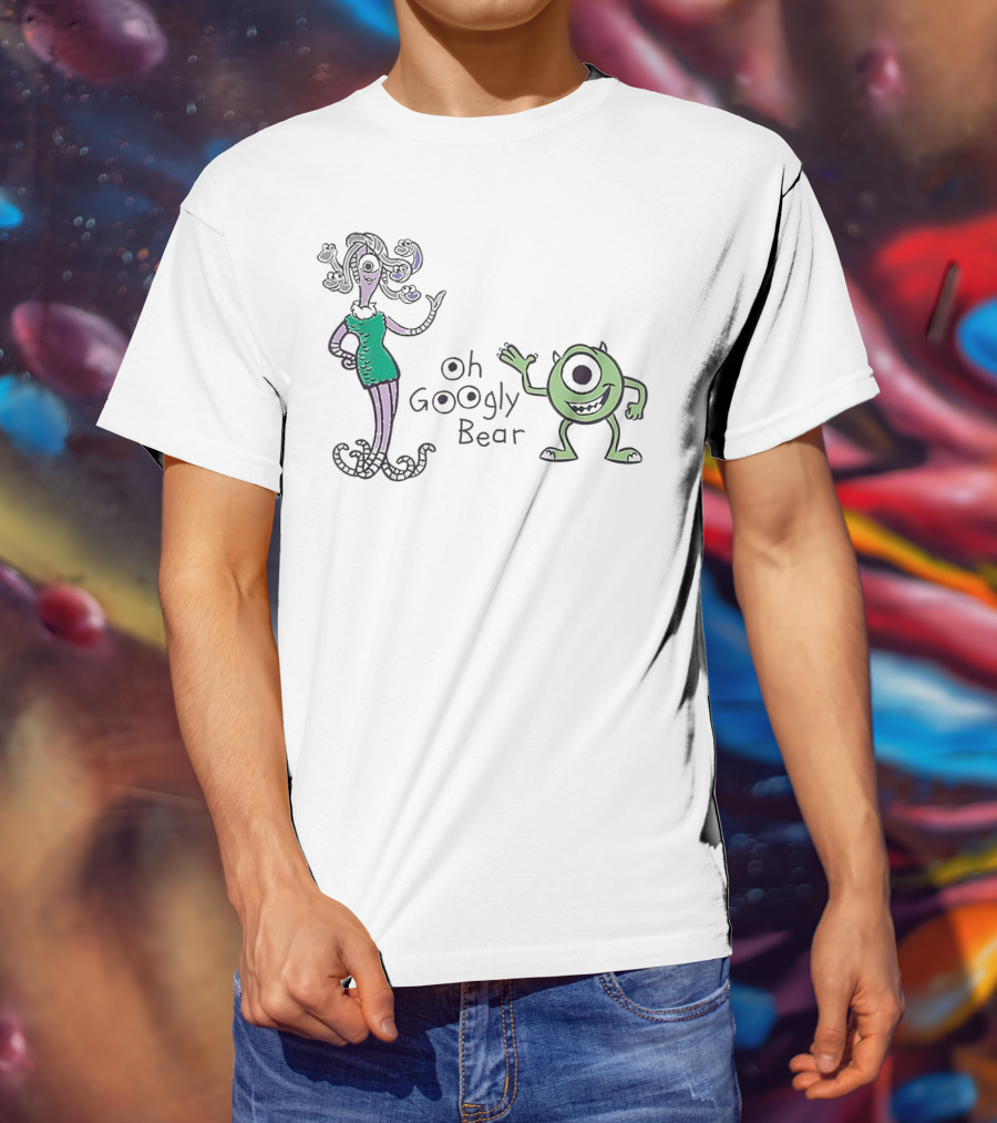 Mike Celia Oh Googly Bear Monsters Inc Characters T-Shirt