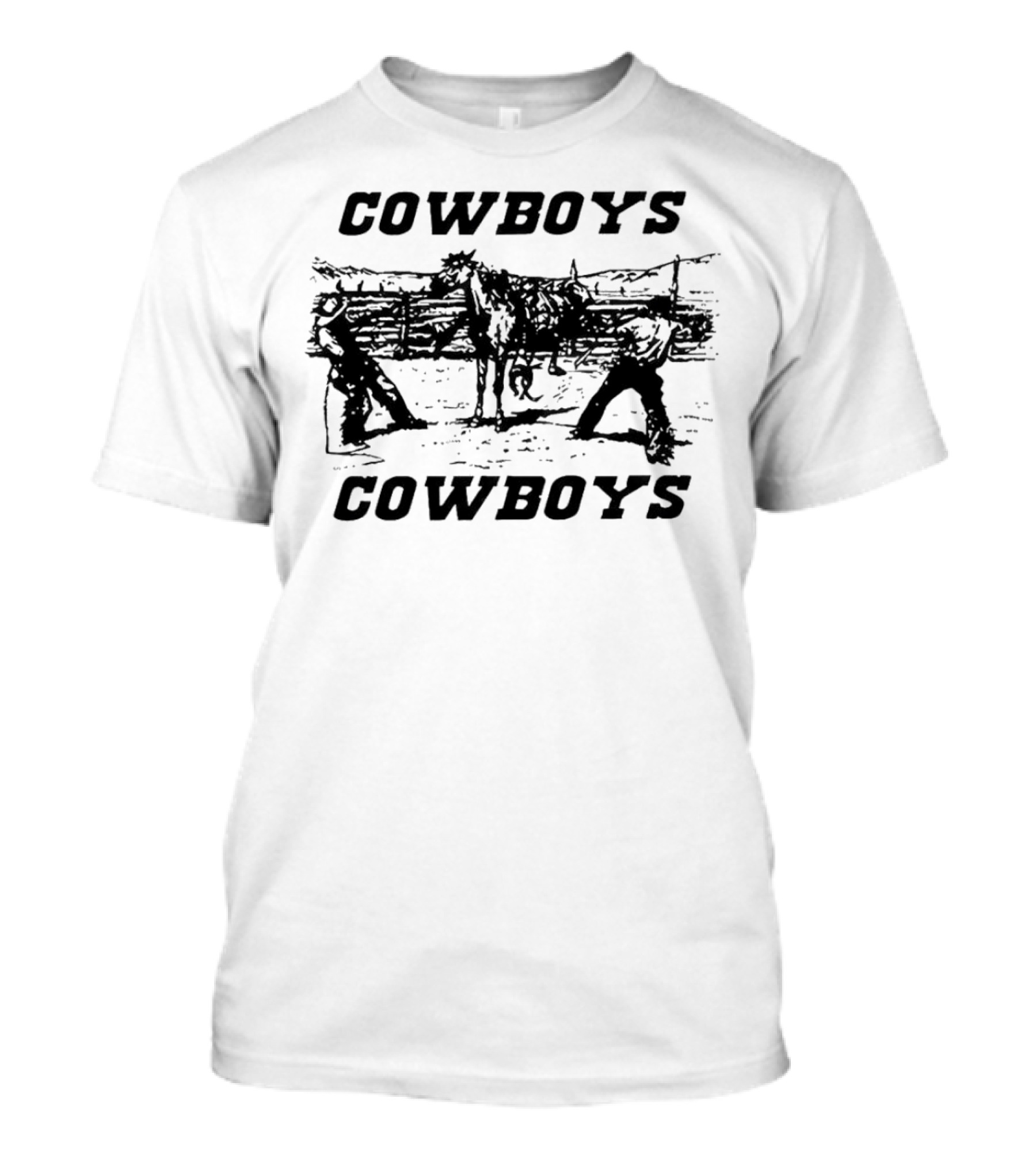 Cowboys Cowboys Brandy Melville Western Rodeo T-Shirt