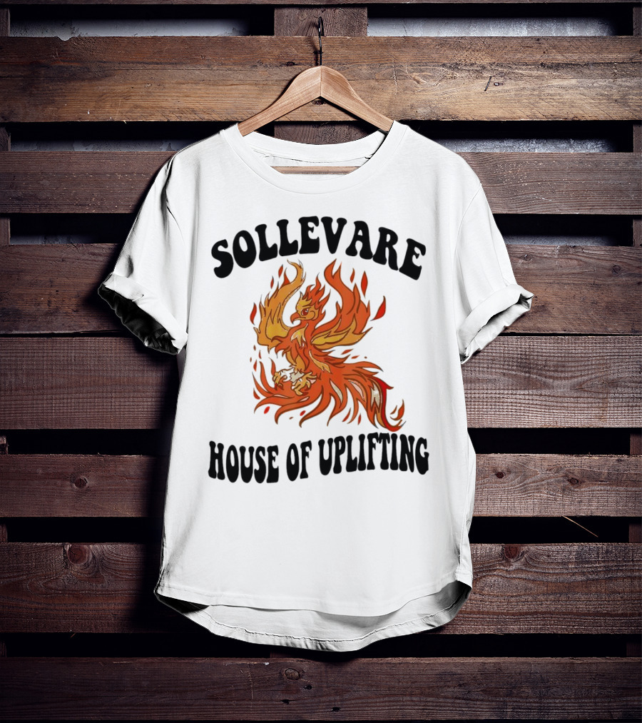 Sollevare House Of Uplifting Phoenix Flame T-Shirt