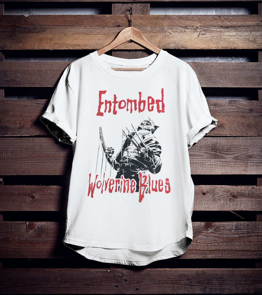 Entombed Wolverine Blues Album Cover T-Shirt