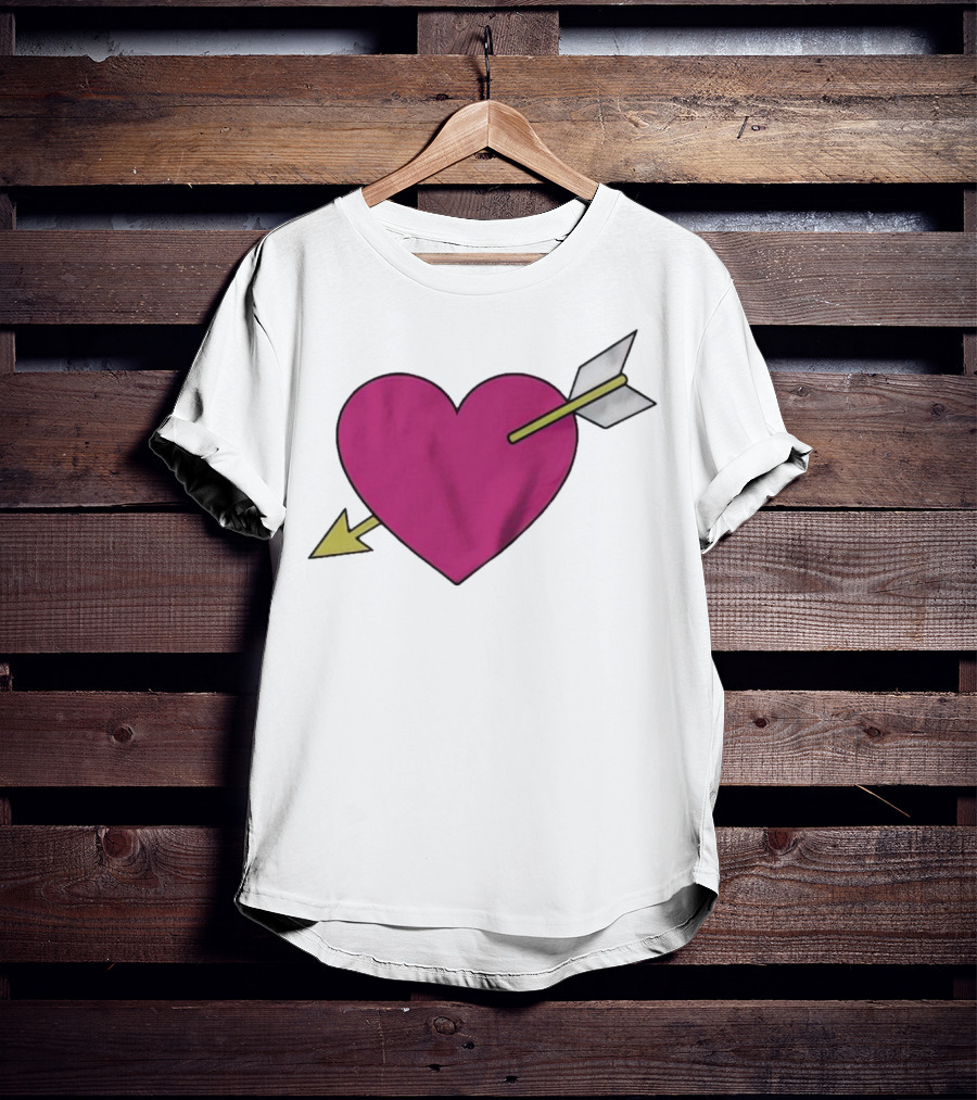 Heart Arrow One Piece Bepo T-Shirt