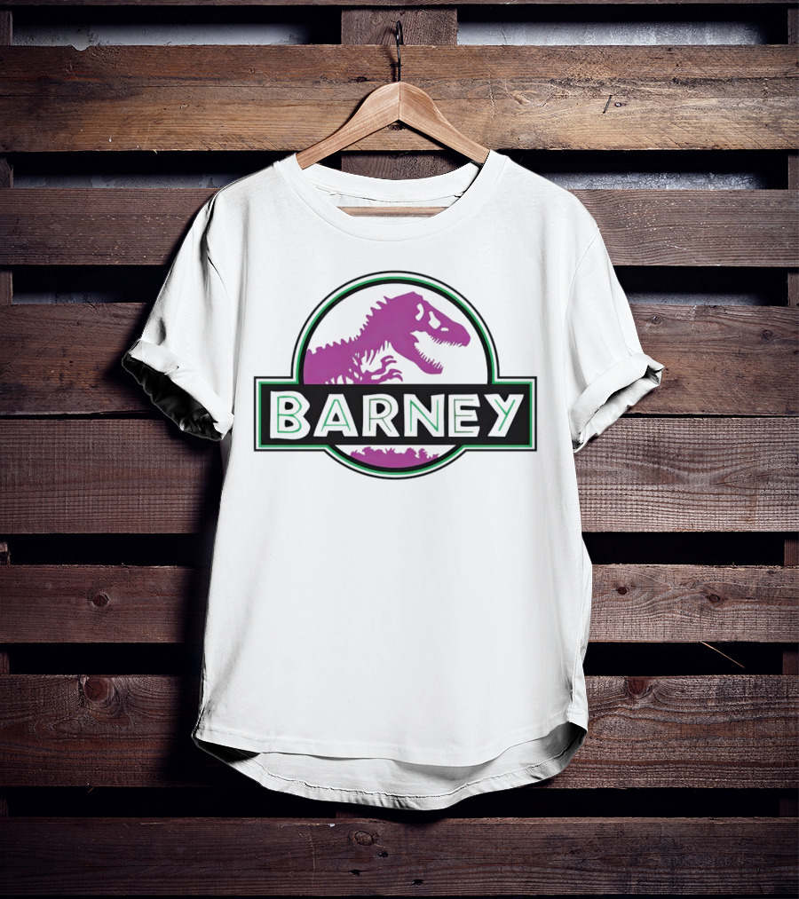 Barney Dinosaur Jurassic Dinosaur T-Shirt