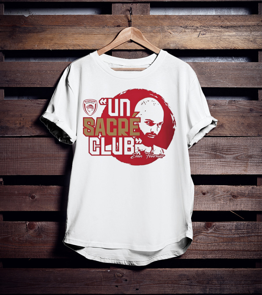 Olympique Asnières Un Sacré Club Evan Fournier T-Shirt