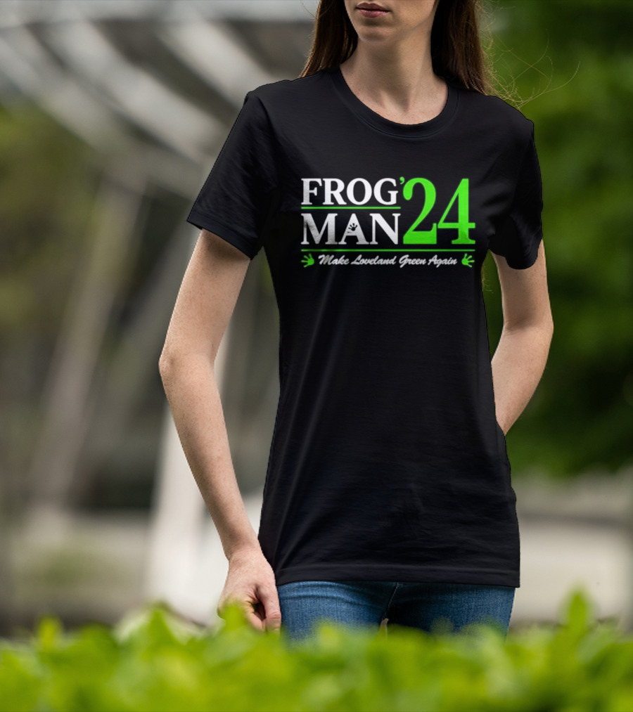 Frogman 24 Make Loveland Green Again T-Shirt