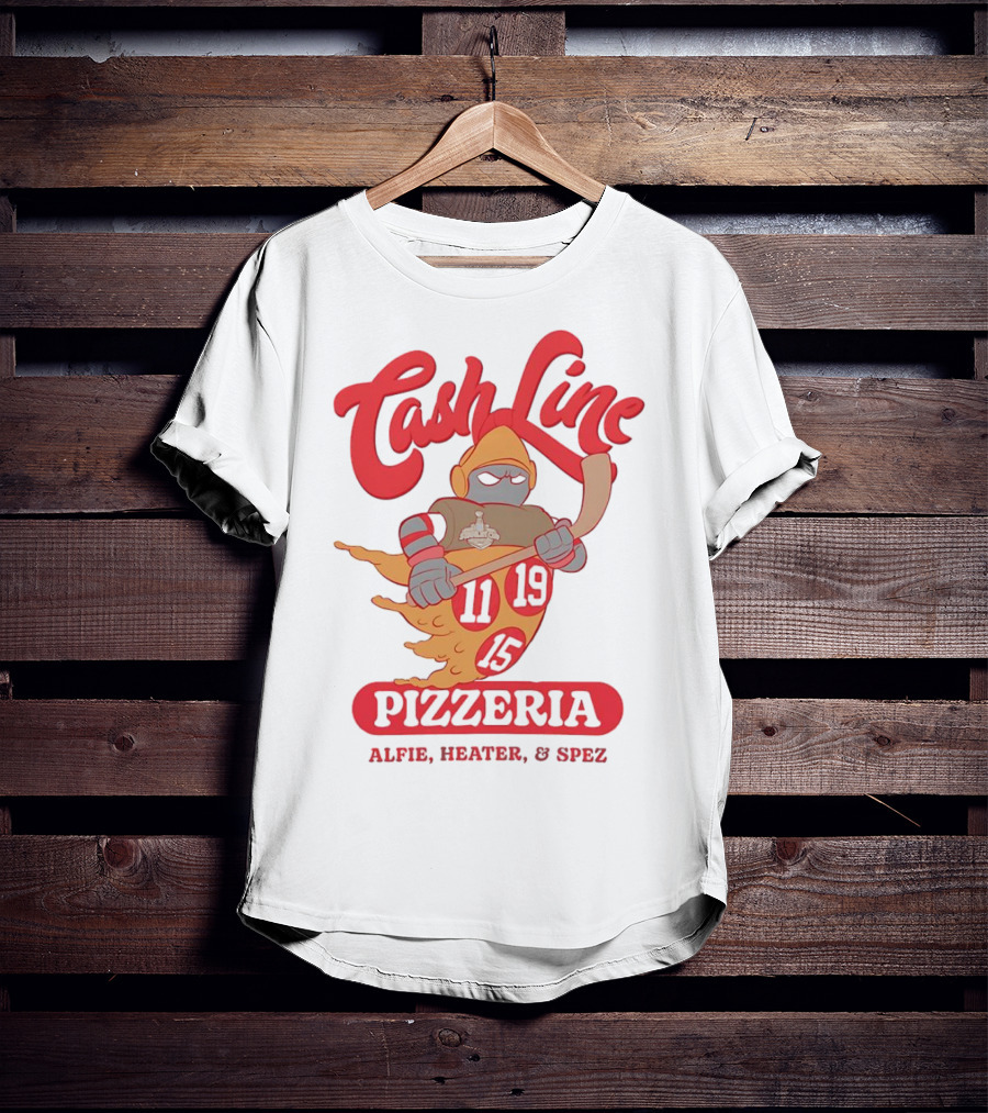 Cash Line Pizzeria Alfie Heater Spez Ottawa Senators T-Shirt
