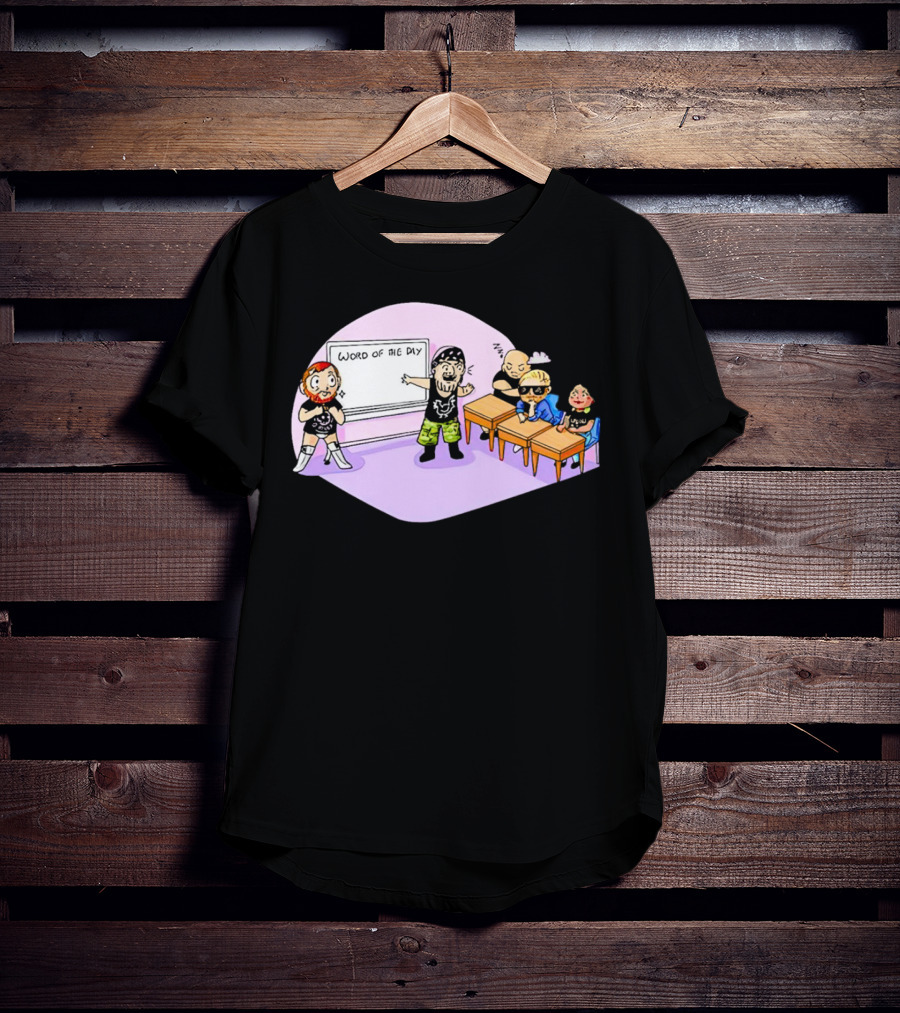 Word Of The Day Classroom With Professor Briscoe Vocab Lessons T-Shirt