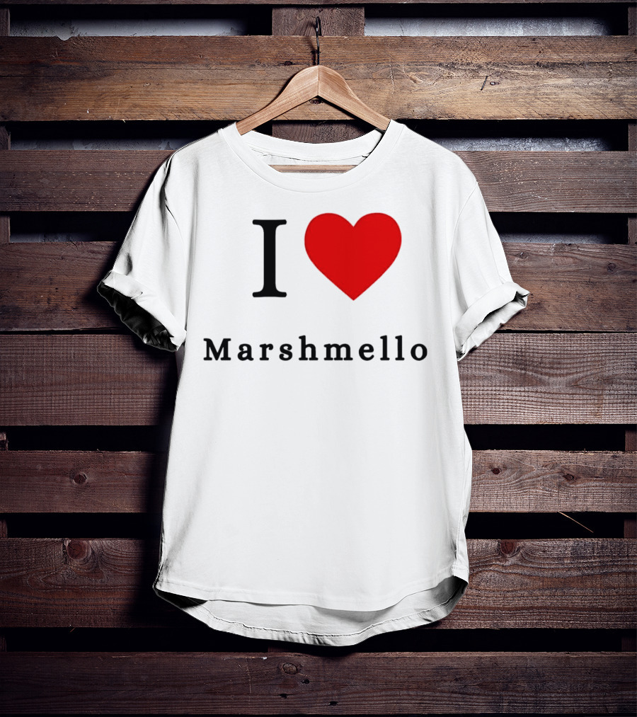 I ❤️ Marshmello T-Shirt