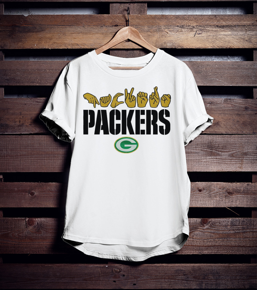 Love Sign Packers ASL Green Bay Packers T-Shirt