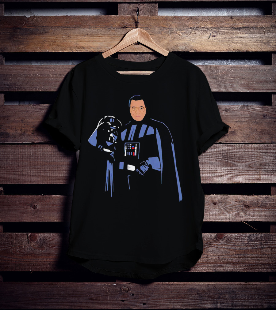 James Earl Jones As Darth Vader Holding Helmet T-Shirt