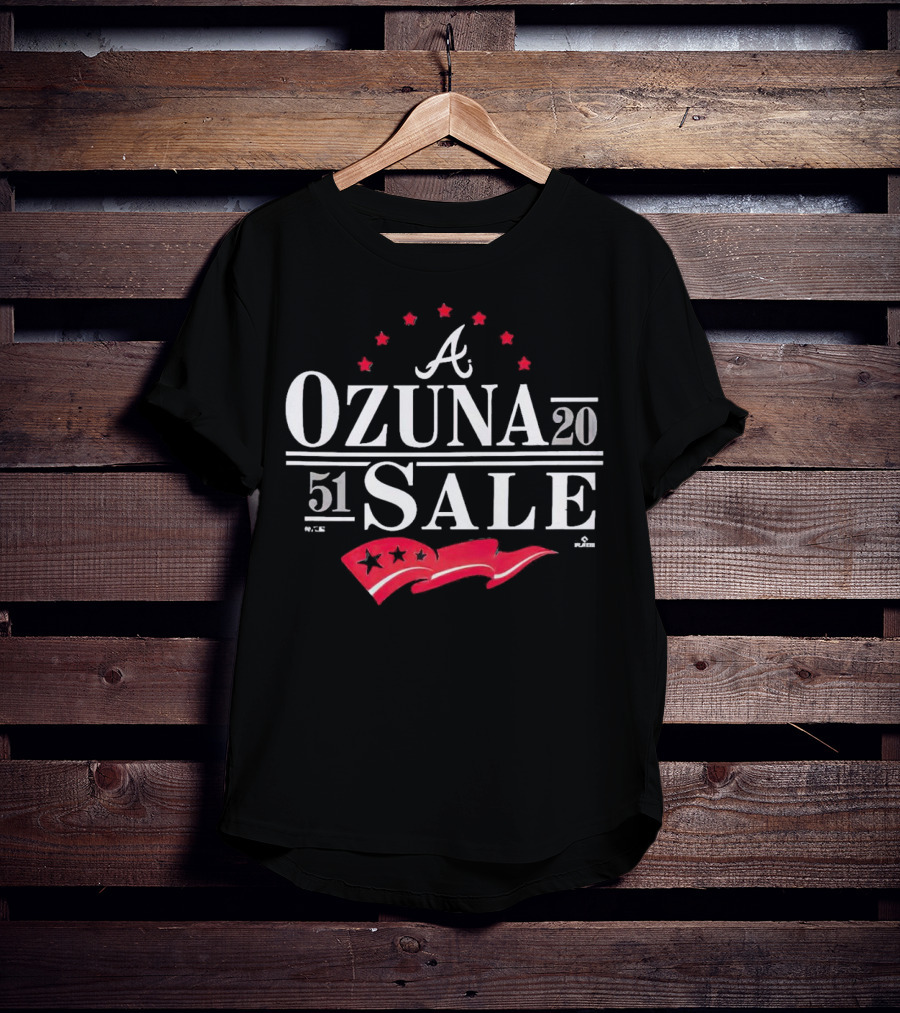 Atlanta Braves Ozuna 51 Sale T-Shirt