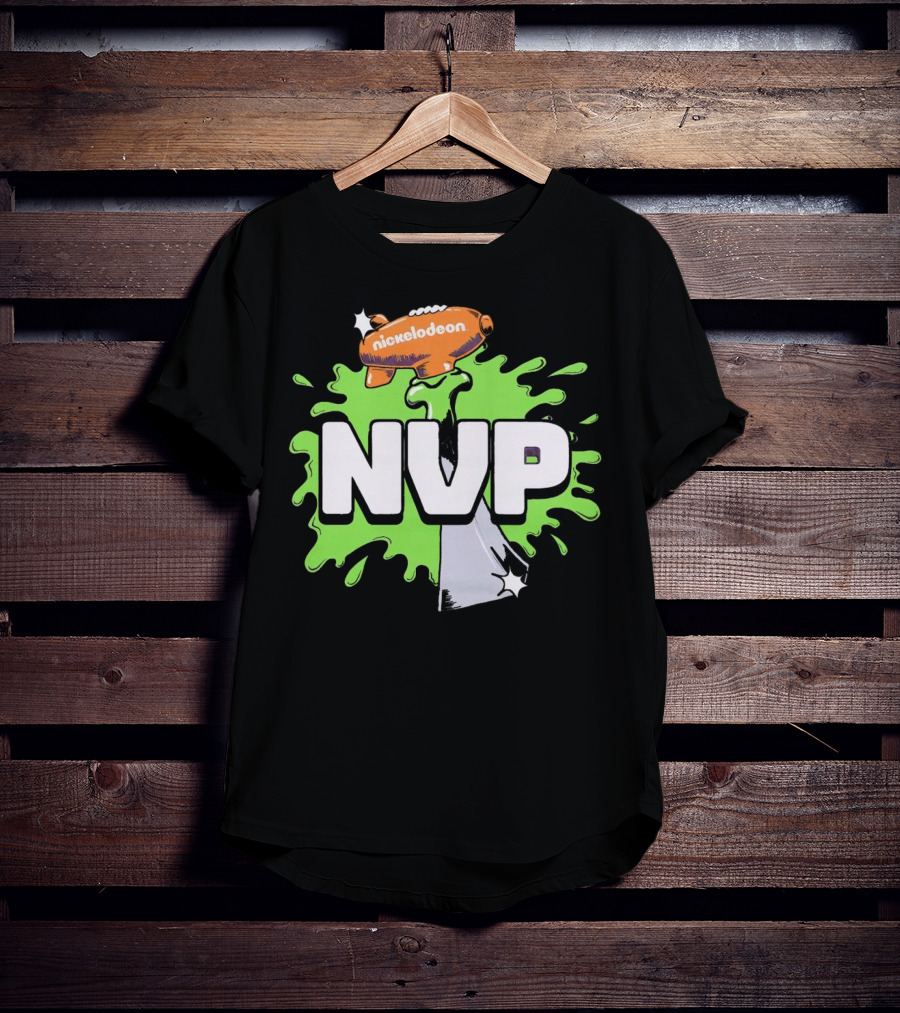 Nickelodeon NVP Blimp Green Slime Splat T-Shirt