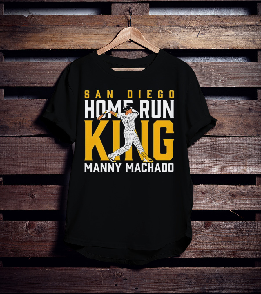 Manny Machado San Diego Home Run King Baseball Legend T-Shirt