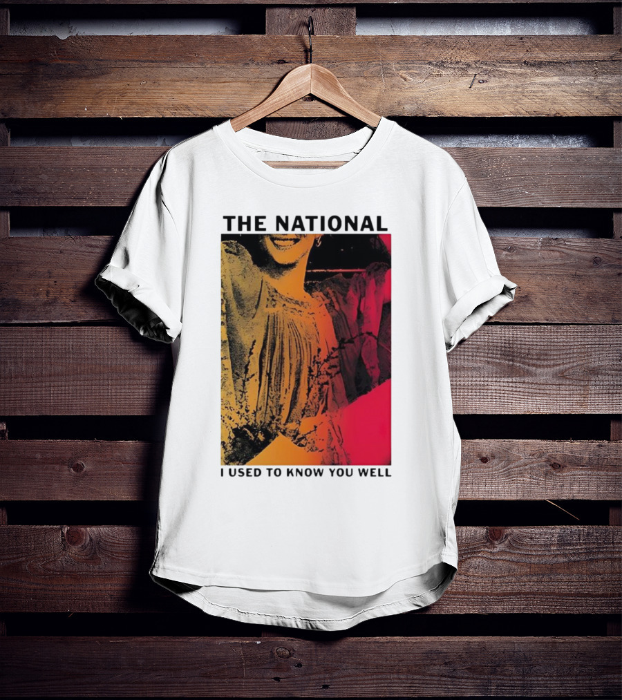 The National I Used To Know You Well Vibrant Artistic T-Shirt