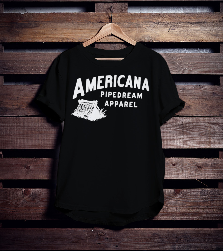 Americana Pipedream Apparel Camping Tent T-Shirt