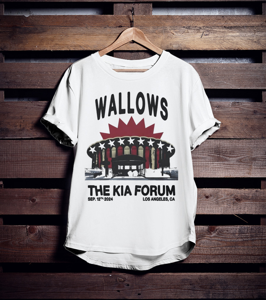 Wallows The Kia Forum Los Angeles Sep. 12th T-Shirt