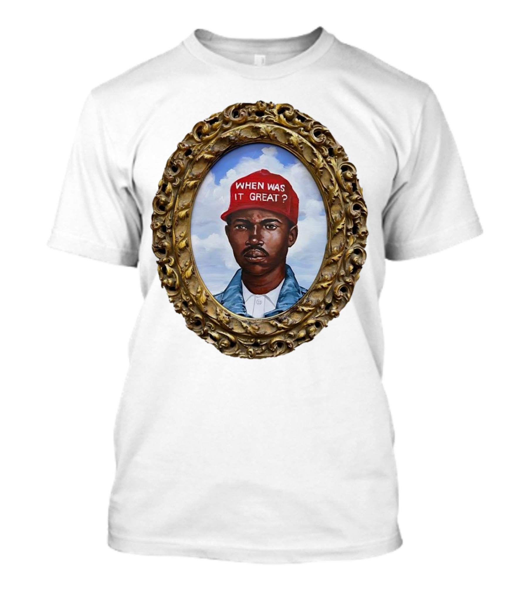 WHEN WAS IT GREAT RED CAP OVAL T-Shirt