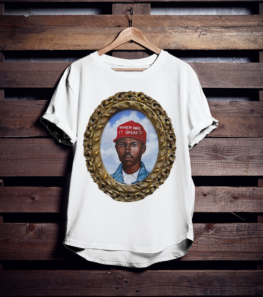 WHEN WAS IT GREAT RED CAP OVAL T-Shirt