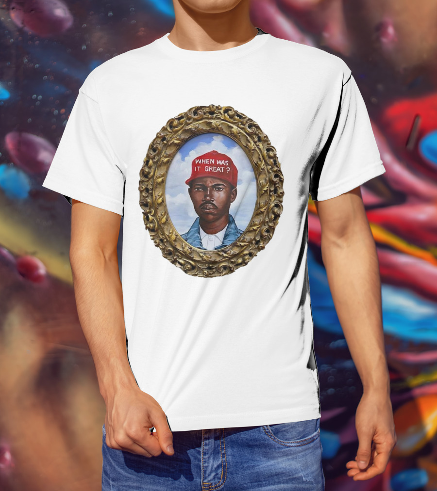 WHEN WAS IT GREAT RED CAP OVAL T-Shirt