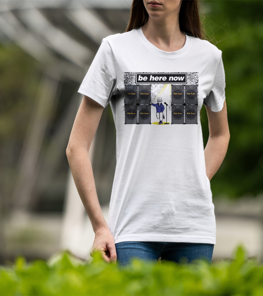 Be Here Now Dub Lodi Speaker Wall Band T-Shirt