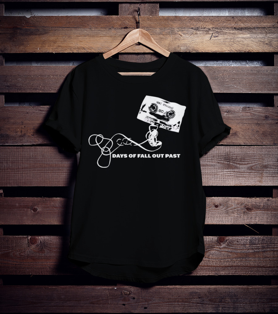 Days Of Fall Out Past Cassette Tape T-Shirt