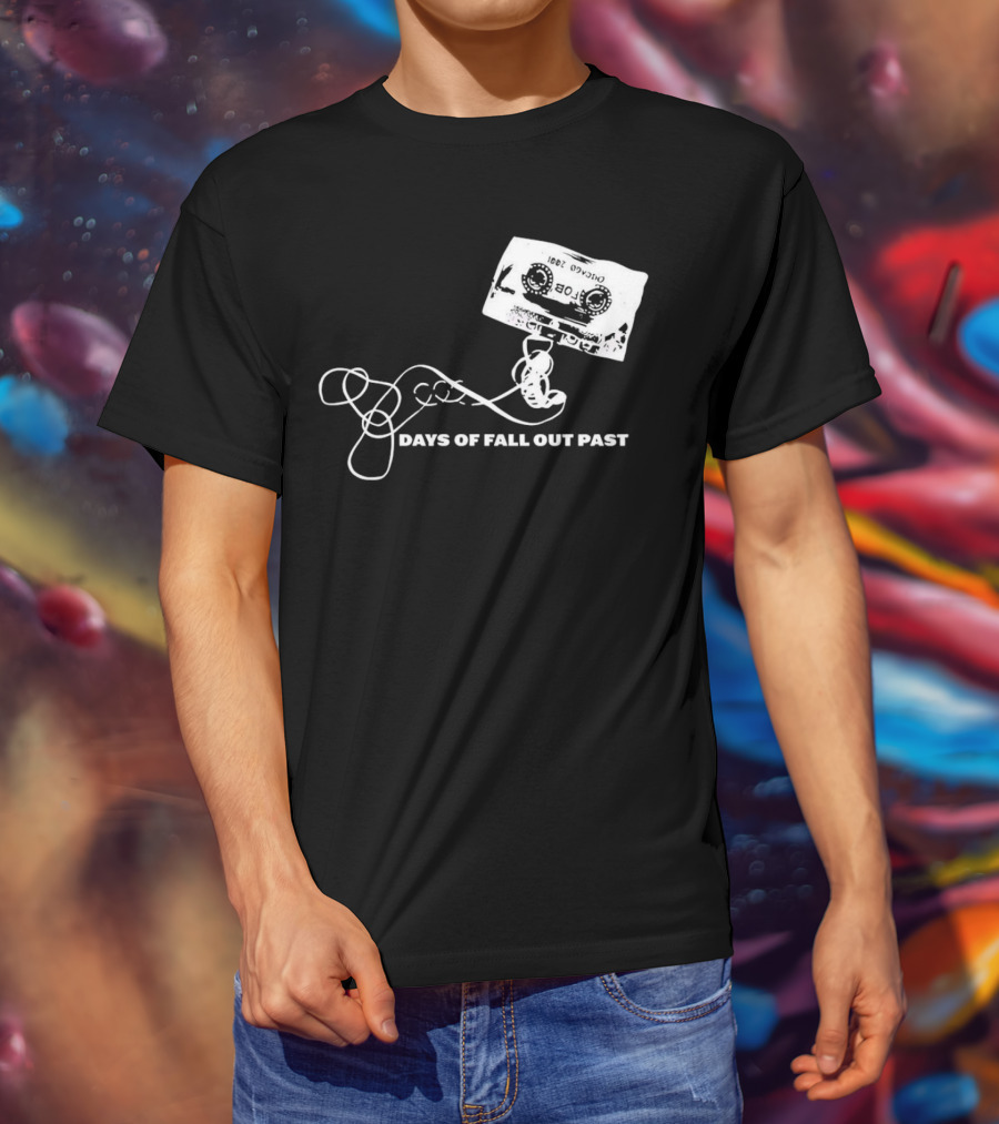 Days Of Fall Out Past Cassette Tape T-Shirt