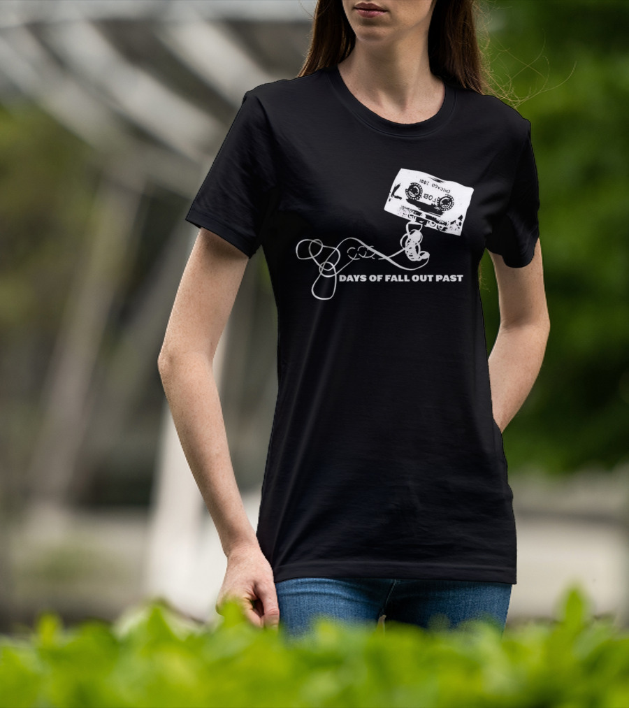 Days Of Fall Out Past Cassette Tape T-Shirt