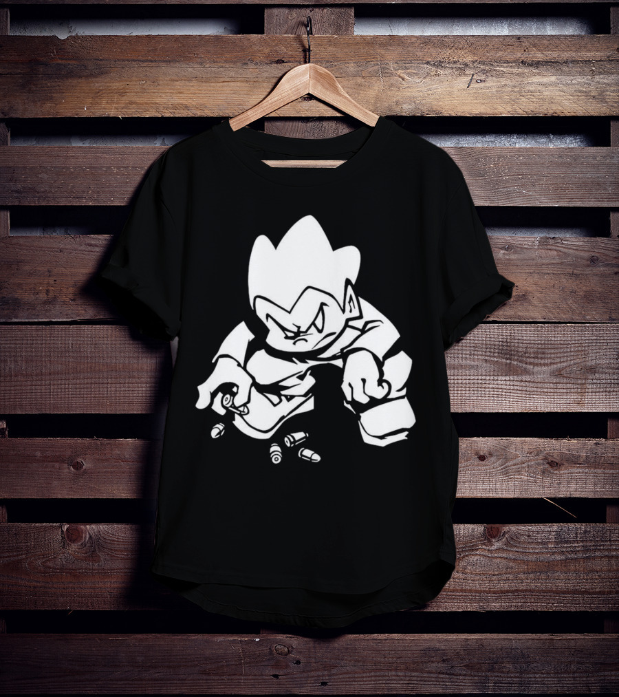 Friday Night Funkin’ Lowkey Pico Bullets Grim Expression T-Shirt