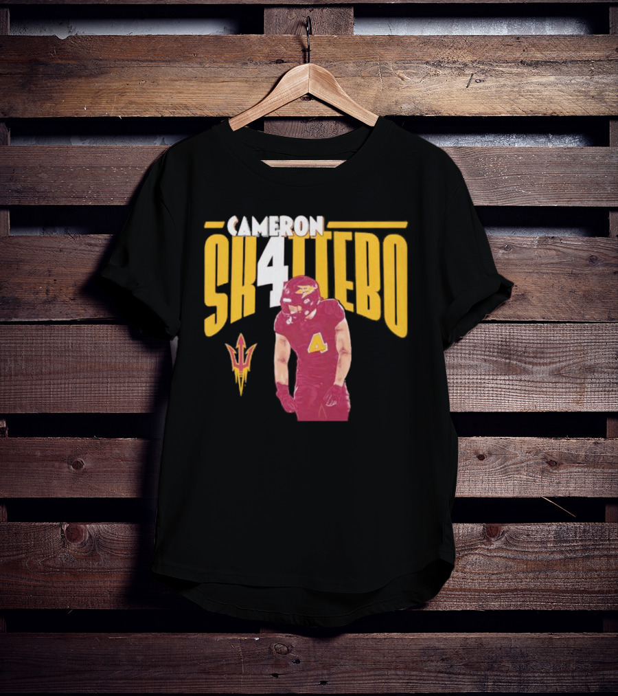 Cameron Skattebo Sk4ttebo Arizona State Sun Devils Football T-Shirt