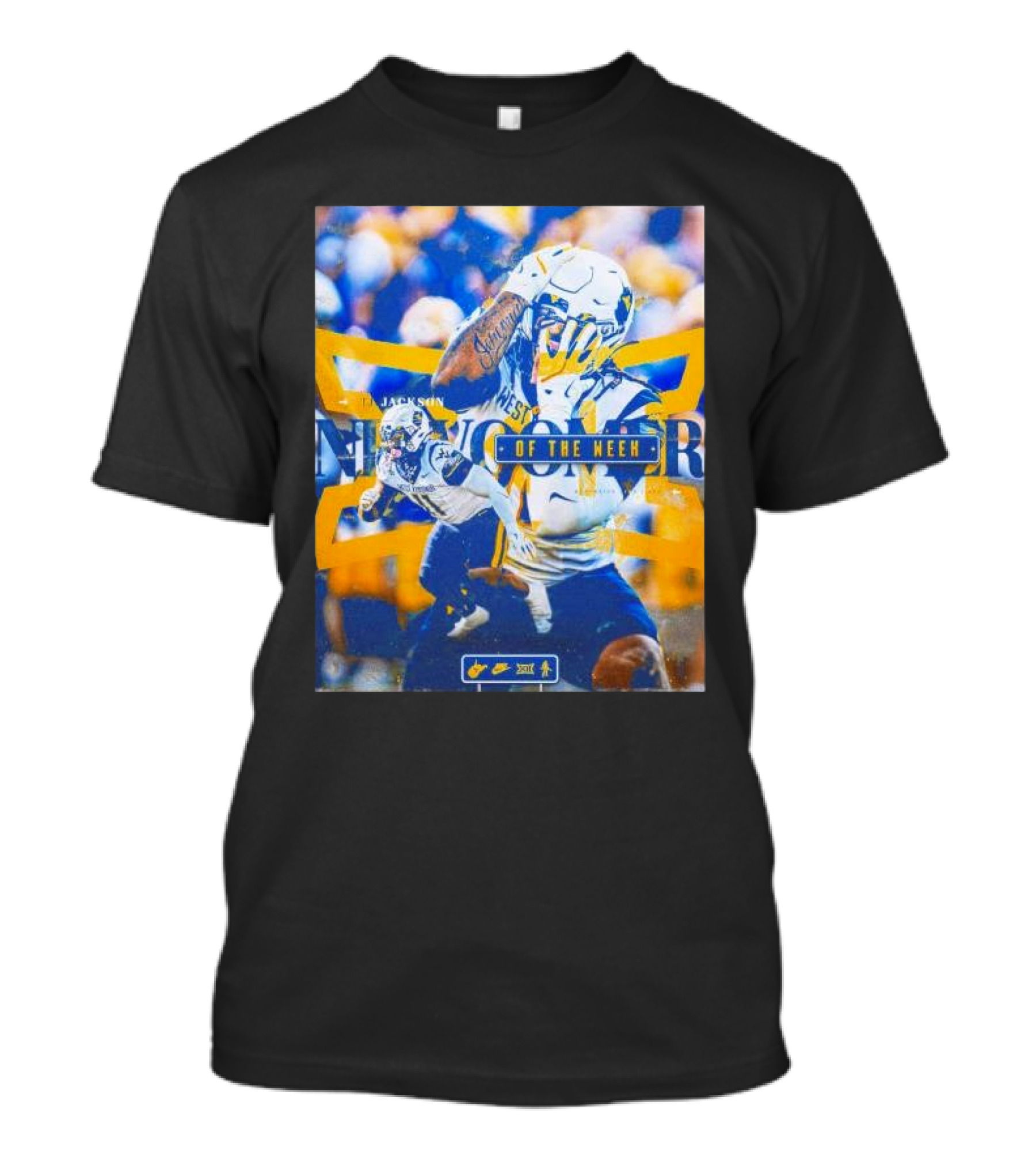 West Virginia Mountaineers TJ Jackson Player Of The Week T-Shirt