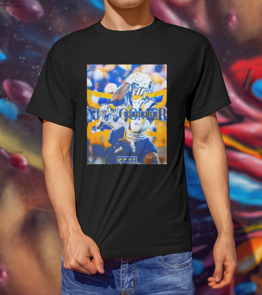 West Virginia Mountaineers TJ Jackson Player Of The Week T-Shirt